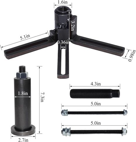 أداة تثبيت الفاصل الفاصل ، Crank Puller Crank ، متوافقة مع دراجة الأوساخ على دراجة نارية لفك تفكيكها رأسيًا 2 أو 4 دولة. in Saudi Arabia