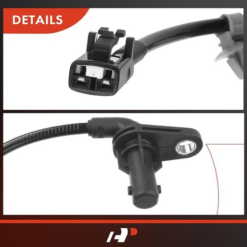 مستشعر سرعة عجلة ABS اليسرى A-premium متوافق مع نماذج Kia & Hyundai-Sorento 2011-2015 ، Santa Fe Sport XL 2007-2019 ، Veracruz 2007-2012-جانب السائق الأمامي in Saudi Arabia