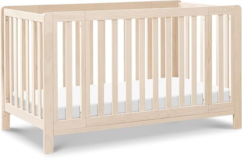 Carter's by Davinci Colby Grow 6-in-1 Convertible Crib - Color Name | GREENGUARD Gold Certified, Converts from a Portable Bassinet to a Full-Size Crib w/ wheels, Daybed, Junior Bed, Full-Size Bed in Saudi Arabia