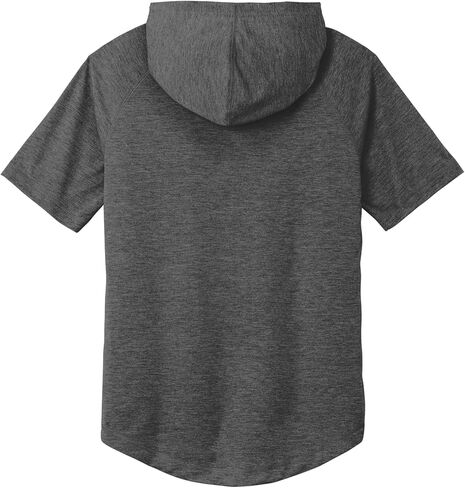 Sport-Tek Posicharge Tri-Blend Wicking Short Sleeve Hoodie ST404 in Saudi Arabia