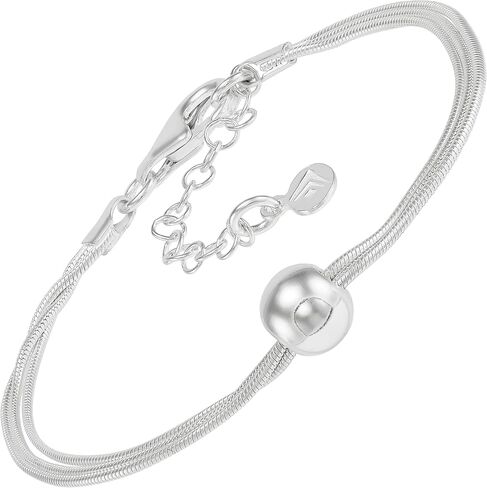 سوار Silpada 'Thoreau' Sterling Silver Stain ، 6.5 " + 1.5" in Saudi Arabia