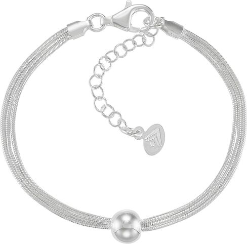 سوار Silpada 'Thoreau' Sterling Silver Stain ، 6.5 " + 1.5" in Saudi Arabia