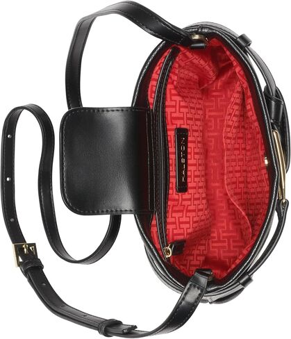 Halston Tasha Signature Logo Magnetic Snap Crossbody in Kuwait