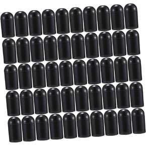 100pcs Dishwasher Rack Caps Black PVC Prong Protectors for Dishwashers Replacement Covers for Upper Rack Prevents Scratches and Damage in Saudi Arabia