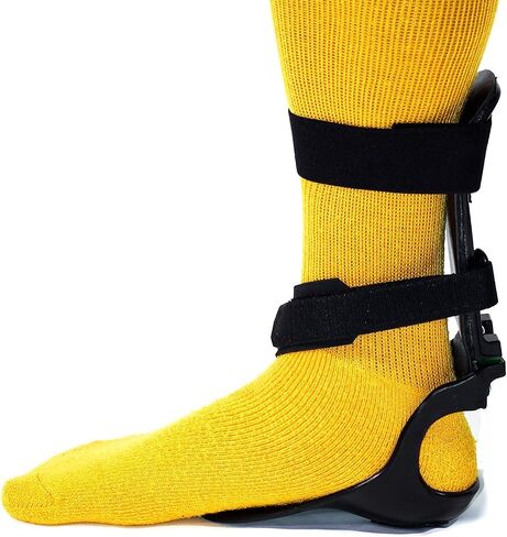 Brace for Drop Foot/AFO, Adjustable Foot Drop Brace for Walking with Shoes or Running (Right Foot - Small/Medium), Made in the U.S.A. by Insightful Products in Saudi Arabia
