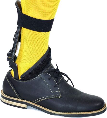 Brace for Drop Foot/AFO, Adjustable Foot Drop Brace for Walking with Shoes or Running (Right Foot - Small/Medium), Made in the U.S.A. by Insightful Products in Saudi Arabia