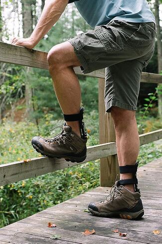 Brace for Drop Foot/AFO, Adjustable Foot Drop Brace for Walking with Shoes or Running (Right Foot - Small/Medium), Made in the U.S.A. by Insightful Products in Saudi Arabia