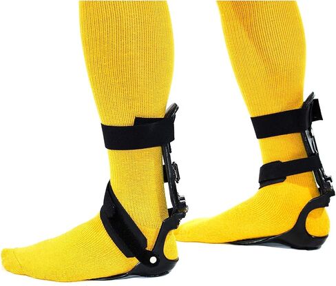 Brace for Drop Foot/AFO, Adjustable Foot Drop Brace for Walking with Shoes or Running (Right Foot - Small/Medium), Made in the U.S.A. by Insightful Products in Saudi Arabia