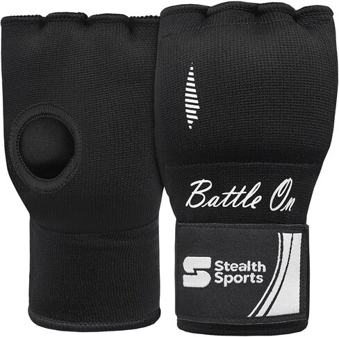 لفافات يد داخلية مبطنة للرجال والنساء والأطفال الصغار بطول 75 سم أشرطة معصم مرنة طويلة لفافات ملاكمة جل سريعة MMA اللكم فنون الدفاع عن النفس Muay Thai Gel تحت ضمادات القفازات in Kuwait