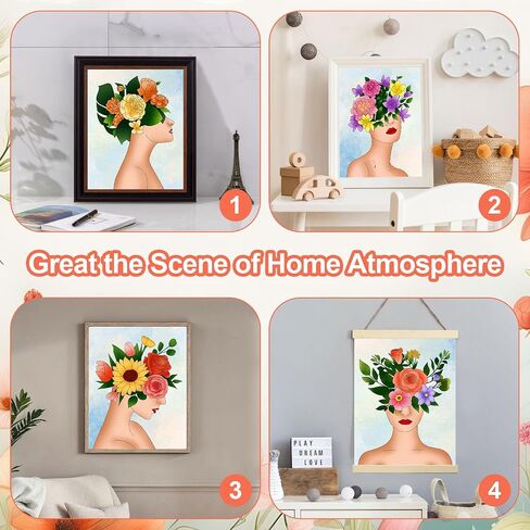 قماشية مسبقة مسبقًا ، 9 أجهزة كمبيوتر مثقفة ، قم بقطعة Cat و Dog Canvas Papers Animal Pre Canvas Diy جاهزة لطلاء مجموعة مخططات مع 4 هدايا للفنون الفرش in Kuwait