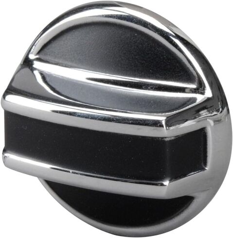 Door Lock Knob for Chevy for Corvette 1968-1977 Interior Door Lock (Black and Chrome) (Metal) in Saudi Arabia