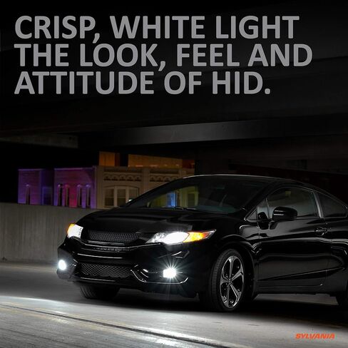 SYLVANIA - 9005 (HB3) SilverStar zXe High Performance Halogen Headlight Bulb - Bright White Light Output, HID Attitude, Xenon Fueled Technology (Contains 2 Bulbs) in Saudi Arabia