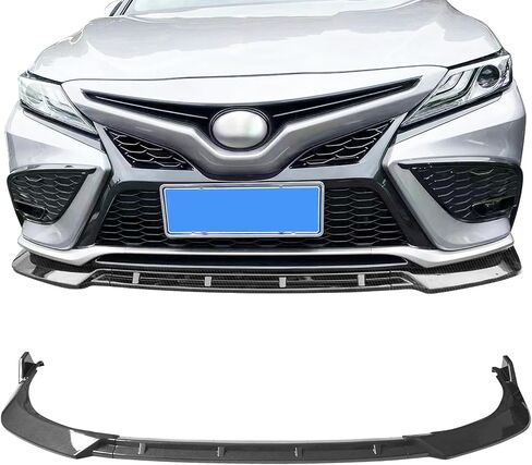 Ikon Motorsports ، 3pcs الأمامية الوفير الشفاه متوافقة مع 2021-2024 Toyota Camry in Saudi Arabia