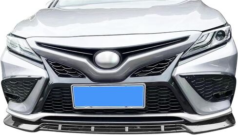 Ikon Motorsports ، 3pcs الأمامية الوفير الشفاه متوافقة مع 2021-2024 Toyota Camry in Saudi Arabia