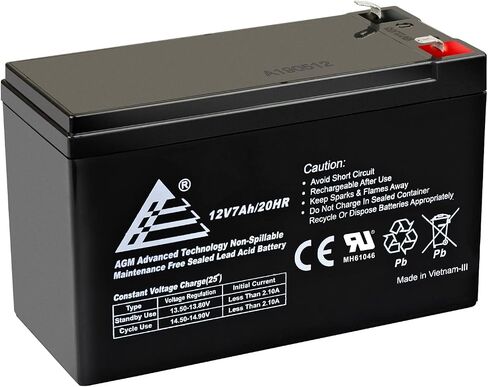 12V 7AH مختومة حامض البطارية القابلة لإعادة الشحن الطاقة ECI in Saudi Arabia