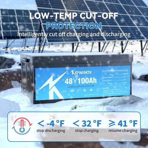 12.8V 100Ah Lithium Battery Bluetooth, Rechargeable Deep Cycle LiFePO4 Batteries BCI Group 24,100A Smart BMS, Perfect for Solar, Boat, RV, Backups, Motorhome, Trolling Motor in Saudi Arabia