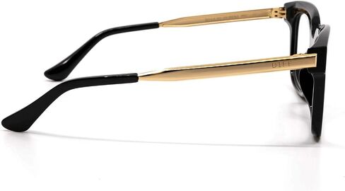 DIFF Bella XS EXTRA SMALL FRAMES Designer Square Computer Blue Light Blocking Glasses for Women w/petite narrow face in Saudi Arabia