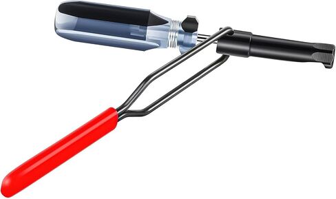 FTVOGUE Jam Nut Valve Adjustment Tool, Stainless Steel 10mm Lock Nut Valve Adjustment Tool with 7 1/2in Long Handle for Precise Adjustment with Ease of Use for Japanese Car EnginesTools & Equipment in Saudi Arabia