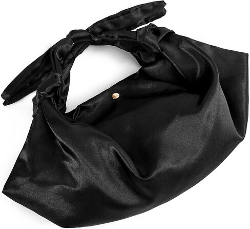 Satin Clutch Purse with Knots,adjustable Silk Top-handle Knots Evening Bag for Women Wedding Party Pure handmade Handbag in Saudi Arabia