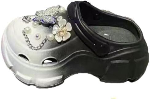 Women's Fashion Clogs, Thick Soft Sole Two-Way Clogs, Breathable Beach and Garden Clogs in Saudi Arabia