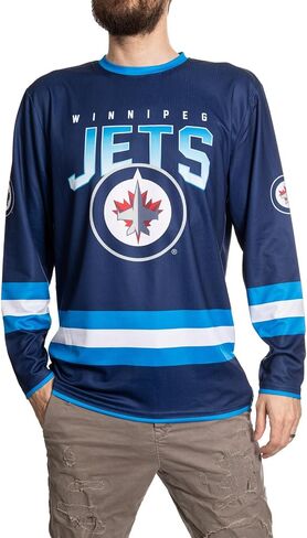 NHL Men's Game Day Long-Sleeve Performance Loose Fit Rash Guard in Saudi Arabia