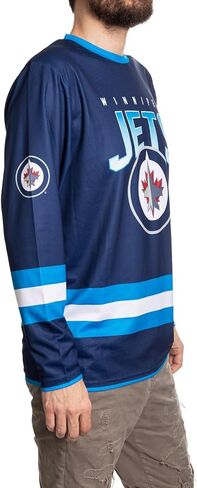 NHL Men's Game Day Long-Sleeve Performance Loose Fit Rash Guard in Saudi Arabia