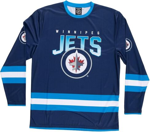 NHL Men's Game Day Long-Sleeve Performance Loose Fit Rash Guard in Saudi Arabia