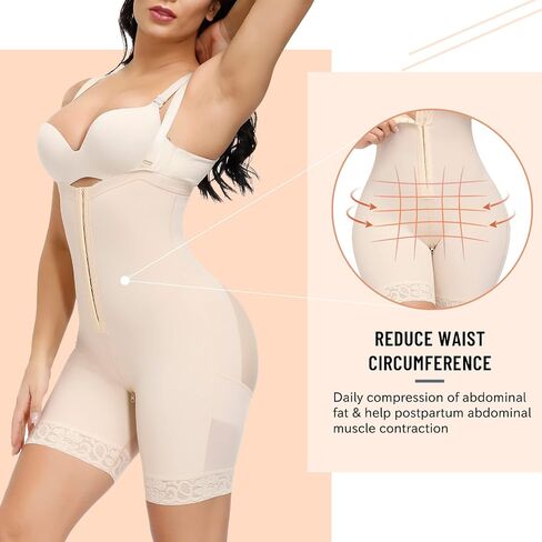مملوك للنساء السيطرة على البطن fajas colombianas الجسم المشكل المفتوح bodysuit للنساء خصر المدرب in Saudi Arabia
