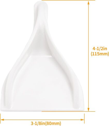 Kuafu Vortex Generator Roof Fins Spoiler للسيارة ، سيارات الدفع الرباعي ، الشاحنات ، مقطورة ، RV Shark Fin Diffuser White Pp البلاستيك 10pcs in Saudi Arabia