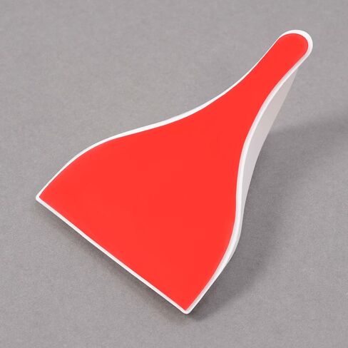 Kuafu Vortex Generator Roof Fins Spoiler للسيارة ، سيارات الدفع الرباعي ، الشاحنات ، مقطورة ، RV Shark Fin Diffuser White Pp البلاستيك 10pcs in Saudi Arabia