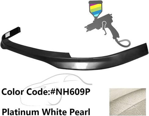 Front Bumper Lip Compatible With 1998-2001 Acura Integra, Black PP Front Lip Finisher Under Chin Spoiler Add On Bodykit Air Dam Chin Diffuser by IKON MOTORSPORTS, 1999 2000 in Saudi Arabia