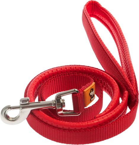 Canny Leash | Heavy Duty Dog Leash | Perfect for Small, Medium, & Large Dogs | Leash with Handle, Padded Grip & Secure Clip | Length 4ft, Width 5/8in, Blue in Saudi Arabia