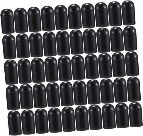 100pcs Dishwasher Rack Caps Black PVC Prong Protectors for Dishwashers Replacement Covers for Upper Rack Prevents Scratches and Damage in Saudi Arabia