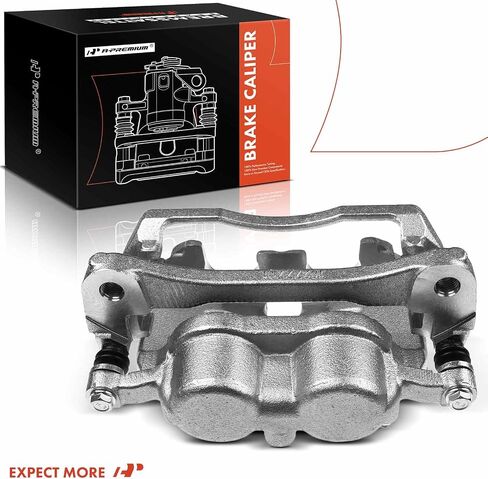 مجموعة الفرجار الفرامل قرص A-premium مع قوس متوافق مع نماذج Dodge و RAM المختارة-3500 2011-2018 ، 4000 2012-2016 ، RAM 3500 2009-2010-جانب الركاب الأيمن الخلفي in Saudi Arabia