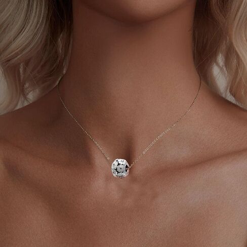 Rose Charm 925 Sterling Silver Flower Bead for Pandora Charms Bracelet Gift for Anniversary عيد ميلاد عيد الميلاد يوم عيد الميلاد in Kuwait