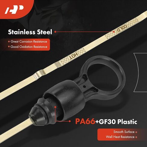 A-Premium Tommoratic Transmission Dipstick متوافق مع شيفروليه سيلفرادو 2500 ، سيلفرادو 3500 الكلاسيكية و GMC Sierra 2500 HD ، Sierra 3500 ، زيت النقل ROD ROD عصا in Saudi Arabia