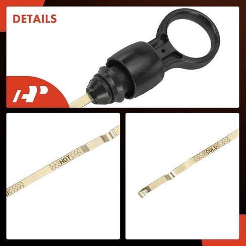 A-Premium Tommoratic Transmission Dipstick متوافق مع شيفروليه سيلفرادو 2500 ، سيلفرادو 3500 الكلاسيكية و GMC Sierra 2500 HD ، Sierra 3500 ، زيت النقل ROD ROD عصا in Saudi Arabia