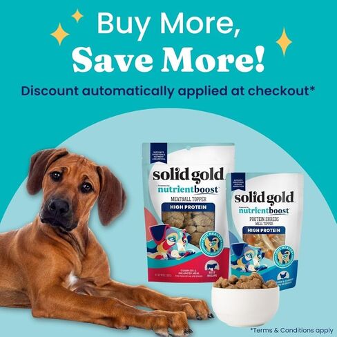 غطاء طعام للكلاب من الذهب الصلب - 12 قطعة من قطع البروتين لطعام الكلاب الرطبة مع الدجاج والجزر - أغطية وجبات عالية البروتين للكلاب لدعم نمو العضلات والحصانة الشاملة in Kuwait