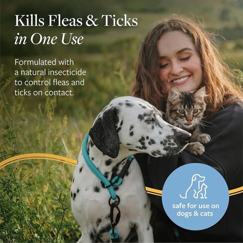 Veterinary Formula Flea and Tick Spray for Dogs, 8 oz – Easy-to-Use Dog Flea Shampoo and Spray Bundle in Kuwait