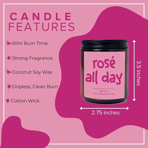 Simply Soson 9oz Peach Scented Candle, Fall Candles, Peach Scent, Aromatherapy Candles, Gifts for Women, Men, Families Friend, Colleague, Birthday, Holiday in Saudi Arabia