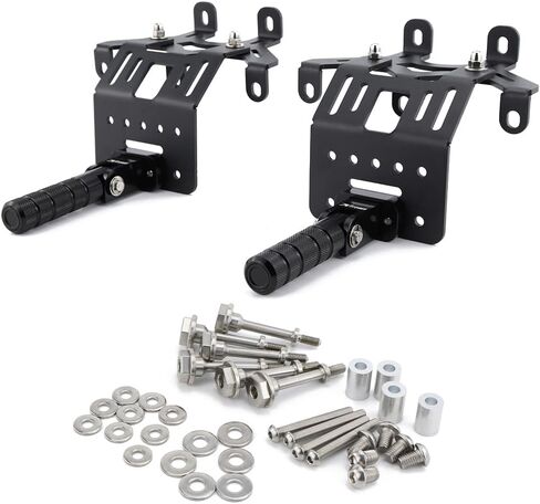 Xitomer Highway Peg Mounts Compatible with 2025 2024 GOLDWING 1800 2020 2021 2022 2023, Gold Wing F6B 2018-2025 Rider Adjustable Footpeg Kit Rider Footpeg Kit in Saudi Arabia