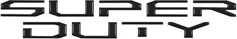 Hood Letter Inserts - Compatible with 2017-2022 Ford Super Duty in Kuwait