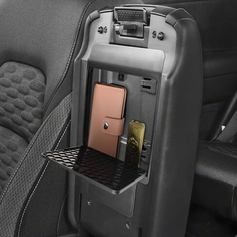 Tacorbo Center Console Hidden Box Box منظم متوافق مع Nissan Pathfinder 2022 2023 2024 2025 الملحقات ، صينية تخزين مسند ذراع ، لمسة مقصورة سرية لفتح وإغلاق in Saudi Arabia