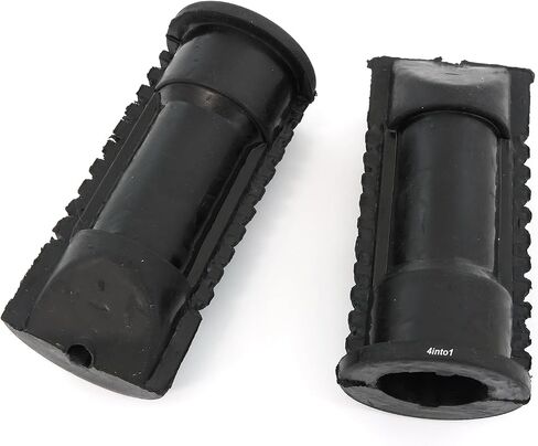 Foot Peg Rubber Set - 50661-110-000 - Fits Honda CT90 CL90 CL77 CB100 CL100 CL125 CL175 CL350 CL450 CB750K0 in Saudi Arabia