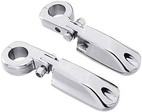 TCMT Universal 32mm Foot Pets Mount Fits for Harley Touring Road King Street Glide Road Glide Electra Glide Softail Sportster XL 883 1200 Dyna with 1.25 "events eversion in Saudi Arabia
