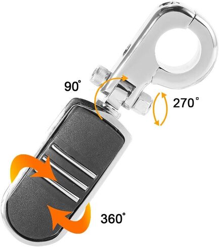 TCMT Universal 32mm Foot Pets Mount Fits for Harley Touring Road King Street Glide Road Glide Electra Glide Softail Sportster XL 883 1200 Dyna with 1.25 "events eversion in Saudi Arabia