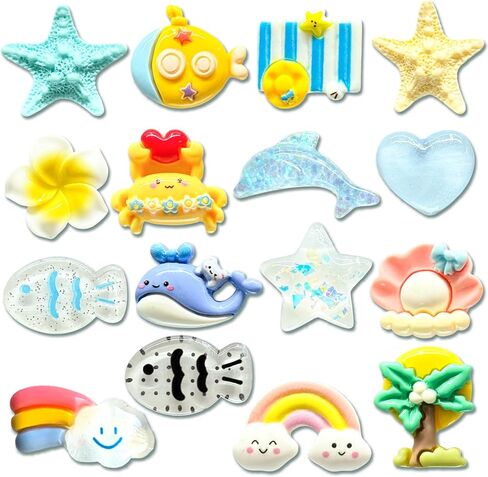 Cute Resin Shoe Charms, Cute Resin Croc Charms Pack for Shoe Decoration in Kuwait