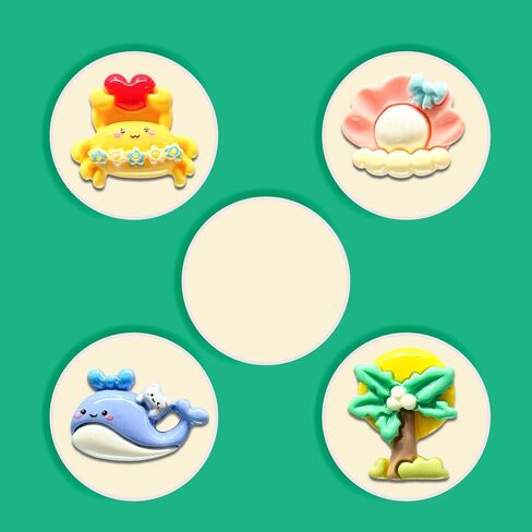 Cute Resin Shoe Charms, Cute Resin Croc Charms Pack for Shoe Decoration in Kuwait