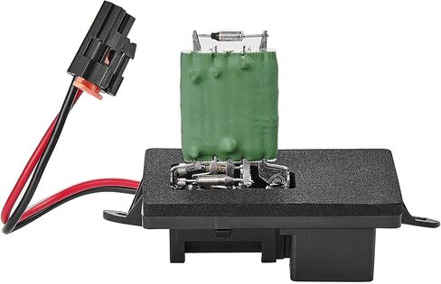 Blower Motor Resistor Kit with Wiring Harness and Connectors Compatible with 1999-2006 Chevy Silverado GMC Sierra 1500 2500 3500 2000-2002 Yukon XL Blower Motor Fan Resistor Replaces#89019089 89018597 in Kuwait