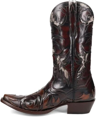 Dan Post Men's Emilio Outlay Western Boot Snip Toe - Dp3162 in Saudi Arabia